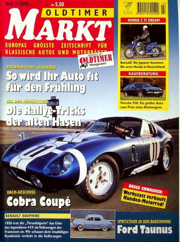 Oldtimer Markt 03/2000 Oldtimer Markt 03/2000